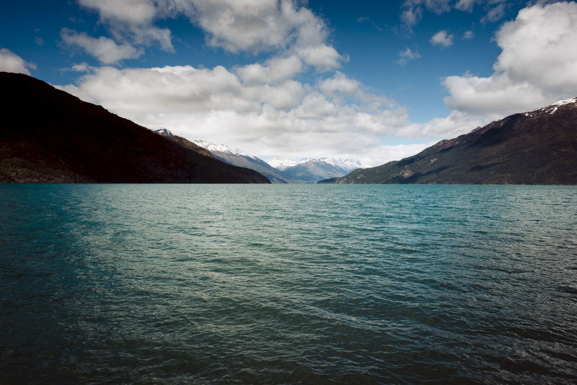 Patagonia mountain massifs and fjords